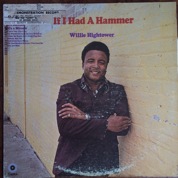 Willie Hightower : If I Had A Hammer (LP)