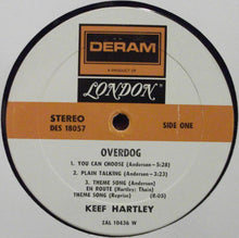 Load image into Gallery viewer, The Keef Hartley Band : Overdog (LP, Album, Wad)