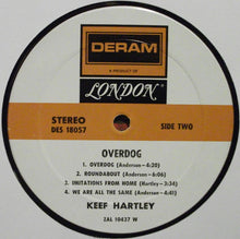 Load image into Gallery viewer, The Keef Hartley Band : Overdog (LP, Album, Wad)