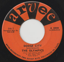 Load image into Gallery viewer, The Olympics : Dance By The Light Of The Moon / Dodge City (7&quot;, Single)