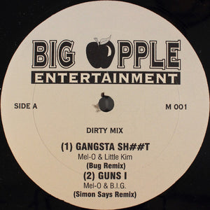 Mel-O* & Little Kim* & B.I.G.* : Gangsta Sh##t / Guns I (12", Unofficial)