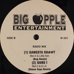 Mel-O* & Little Kim* & B.I.G.* : Gangsta Sh##t / Guns I (12", Unofficial)