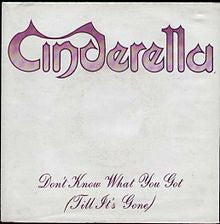 Cinderella (3) : Don't Know What You Got (Till It's Gone) (7