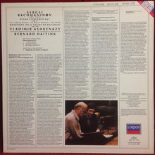 Load image into Gallery viewer, Sergei Vasilyevich Rachmaninoff, Vladimir Ashkenazy, Bernard Haitink : Piano Concerto No. 1, Rhapsody On A Theme Of Paganini (LP, Club)