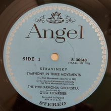 Load image into Gallery viewer, Stravinsky*, Philharmonia Orchestra, Otto Klemperer : Symphony In Three Movements ● Pulcinella Suite (LP, Album)