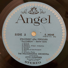 Load image into Gallery viewer, Stravinsky*, Philharmonia Orchestra, Otto Klemperer : Symphony In Three Movements ● Pulcinella Suite (LP, Album)