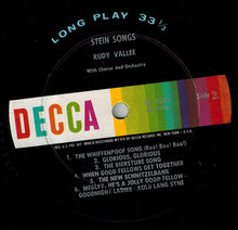 Load image into Gallery viewer, Rudy Vallee : Stein Songs (LP)