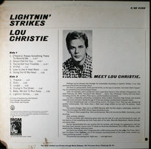 Load image into Gallery viewer, Lou Christie : Lightnin' Strikes (LP, Album, Mono, MGM)
