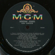 Load image into Gallery viewer, Lou Christie : Lightnin' Strikes (LP, Album, Mono, MGM)