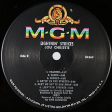 Load image into Gallery viewer, Lou Christie : Lightnin' Strikes (LP, Album, Mono, MGM)