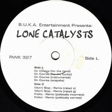 Load image into Gallery viewer, Lone Catalysts Featuring LG (4) : On Course (12&quot;)