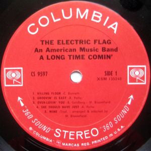 The Electric Flag : A Long Time Comin' (LP, Album, Ter)