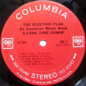 The Electric Flag : A Long Time Comin' (LP, Album, Ter)