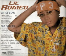 Load image into Gallery viewer, Lil&#39; Romeo : Little Star / The Girlies (CD, Single, Promo)