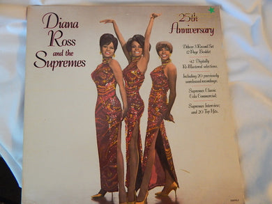 Diana Ross And The Supremes : 25th Anniversary (3xLP, Comp, Promo, RM)