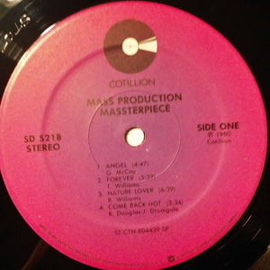 Mass Production : Massterpiece (LP, Album, SP )