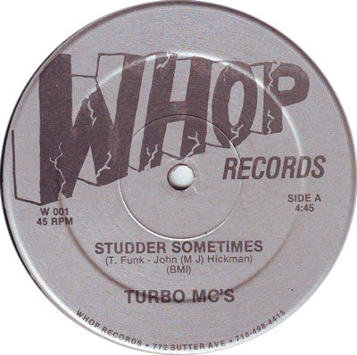 Turbo MC's : Studder Sometimes / What's Gonna Happen Now? (12