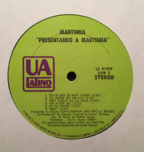 Load image into Gallery viewer, Martinha : Presentando A Martinha (LP)