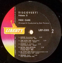 Load image into Gallery viewer, Vikki Carr : Discovery Volume 2 (LP, Mono)