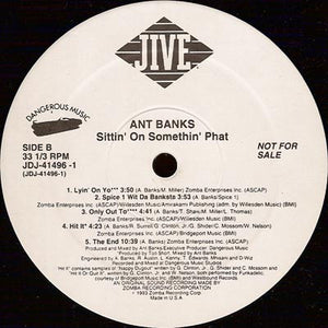 Ant Banks : Sittin' On Somethin' Phat (LP, Album, Promo)