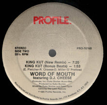 Load image into Gallery viewer, Word Of Mouth (2) featuring D.J. Cheese* : King Kut (12&quot;)
