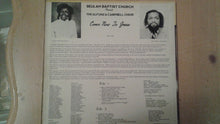 Load image into Gallery viewer, Beulah Baptist Church Presents The Alfonza Campbell Choir* : Come Now To Jesus (LP, Album)