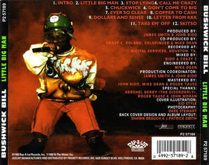 Bushwick Bill - Little Big Man (CD, Album) (NM or M-)