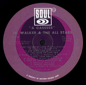 Jr. Walker & The All Stars* : A Gasssss (LP, Album, Ind)