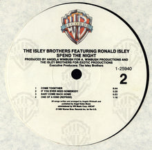 Load image into Gallery viewer, The Isley Brothers Featuring Ronald Isley : Spend The Night (LP, Album, Spe)