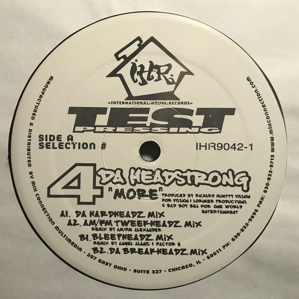 4 Da Headstrong : More (12