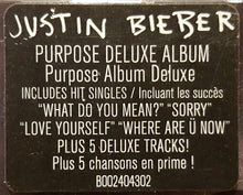 Load image into Gallery viewer, Justin Bieber : Purpose (CD, Album, Dlx)