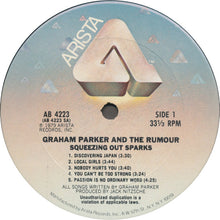 Load image into Gallery viewer, Graham Parker And The Rumour : Squeezing Out Sparks (LP, Album, Ter)