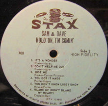 Load image into Gallery viewer, Sam &amp; Dave : Hold On, I&#39;m Comin&#39; (LP, Album, Mono)