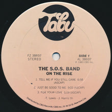 Load image into Gallery viewer, The S.O.S. Band : On The Rise (LP, Album, Car)