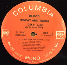 Load image into Gallery viewer, Johnny Cash : Blood, Sweat And Tears (LP, Album, Mono, RP)