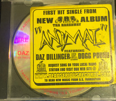 3re Da Hardaway Featuring Daz* : Animal (CDr, Single, Promo)