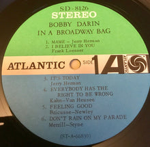 Load image into Gallery viewer, Bobby Darin : In A Broadway Bag (LP, Album)