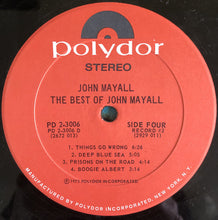 Load image into Gallery viewer, John Mayall : The Best Of John Mayall (2xLP, Comp, Gat)