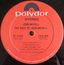 Load image into Gallery viewer, John Mayall : The Best Of John Mayall (2xLP, Comp, Gat)