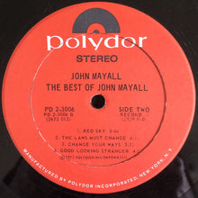 Load image into Gallery viewer, John Mayall : The Best Of John Mayall (2xLP, Comp, Gat)
