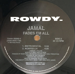 Jamal (2) : Fades Em All (12")