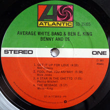 Load image into Gallery viewer, Average White Band &amp; Ben E. King : Benny And Us (LP, Album, PR )