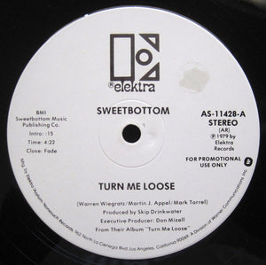 Sweetbottom : Turn Me Loose (12", Single, Promo)