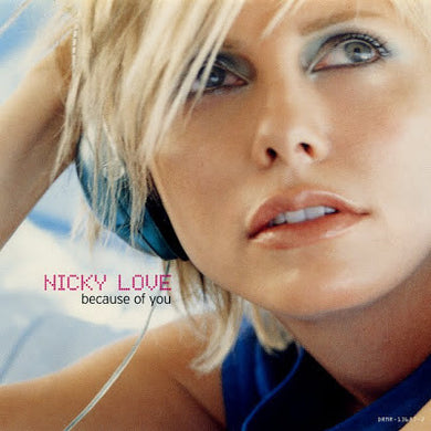 Nicky Love : Because Of You (CD, Single, Promo)