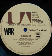 Load image into Gallery viewer, War : Deliver The Word (LP, Album, Club, Ter)