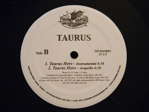 Taurus (34) : Taurus Here (12", Promo)