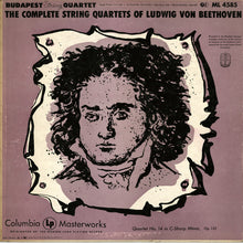 Load image into Gallery viewer, Ludwig van Beethoven, Budapest String Quartet : Quartet No. 14 In C-sharp Minor, Op. 131 (LP, Mono)