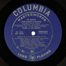 Load image into Gallery viewer, Ludwig van Beethoven, Budapest String Quartet : Quartet No. 14 In C-sharp Minor, Op. 131 (LP, Mono)