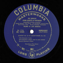 Load image into Gallery viewer, Ludwig van Beethoven, Budapest String Quartet : Quartet No. 14 In C-sharp Minor, Op. 131 (LP, Mono)