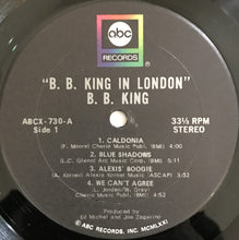 Load image into Gallery viewer, B.B. King : B.B. King In London (LP, Album, Gat)